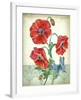 JP3807-Summertime Botanicals-Jean Plout-Framed Giclee Print