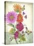 JP3809-Summertime Botanicals-Jean Plout-Stretched Canvas