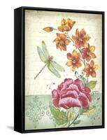 JP3810-Summertime Botanicals-Jean Plout-Framed Stretched Canvas