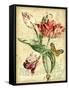 JP3835-French Florals-Jean Plout-Framed Stretched Canvas