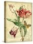 JP3835-French Florals-Jean Plout-Stretched Canvas