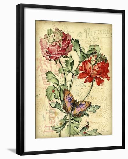 JP3836-French Florals-Jean Plout-Framed Giclee Print