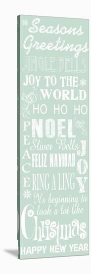 JP3843-Seasons Greetings Sign-Jean Plout-Stretched Canvas