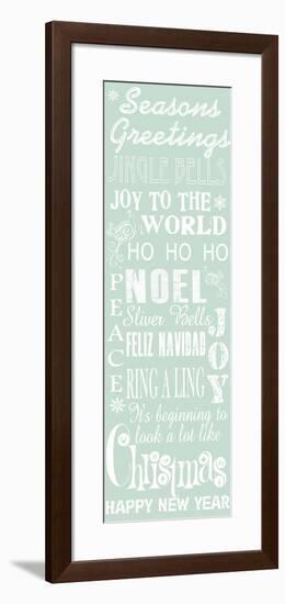 JP3843-Seasons Greetings Sign-Jean Plout-Framed Giclee Print