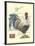 JP3847-Postage Stamp Rooster-Jean Plout-Stretched Canvas