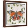 JP3878-No Border-Orange Dream Butterfly-Jean Plout-Framed Giclee Print