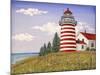 JP3898-Summer Lighthouse-Jean Plout-Mounted Giclee Print