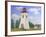 JP3899-Summer Lighthouse-Jean Plout-Framed Giclee Print