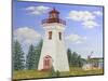 JP3899-Summer Lighthouse-Jean Plout-Mounted Giclee Print