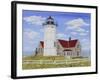 JP3902-Summer Lighthouse-Jean Plout-Framed Giclee Print