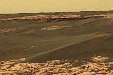 Martian Landscape, Spirit Rover Image-Jpl-caltech-Laminated Photographic Print