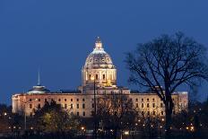 Minnesota State Capitol at Night-jrferrermn-Photographic Print