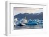 Jškulsarlon - Glacier Lagoon in Morning Light-Catharina Lux-Framed Photographic Print