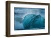 Jškulsarlon, Iceberg Remains on the Atlantic Beach-Catharina Lux-Framed Photographic Print