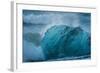 Jškulsarlon, Iceberg Remains on the Atlantic Beach-Catharina Lux-Framed Photographic Print