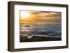 Jškulsarlon, Iceberg Remains on the Atlantic Beach-Catharina Lux-Framed Photographic Print