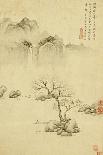 Boating on a River in Spring, 1561-Ju Jie-Mounted Giclee Print