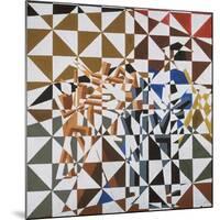 Ju-Jitsu-David Bomberg-Mounted Giclee Print