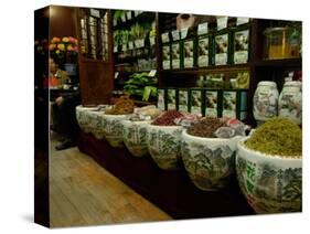 Ju Xian Ming Tea Company, Dashanlan Street, Old Beijing, China-Pete Oxford-Stretched Canvas