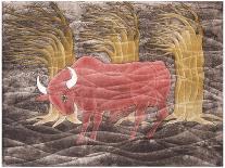 Bull in the Wind, 2001-Juan Alcazar-Framed Giclee Print