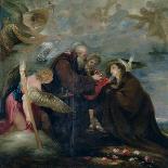The Communion of St. Rose of Viterbo-Juan Antonio Escalante-Stretched Canvas