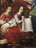 Baby Jesus with Angels Playing Musical Instruments, 17th Century-Juan Correa-Giclee Print