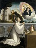 The Virgin Appears to Saint Bernard, 1540-1545-Juan Correa de Vivar-Giclee Print