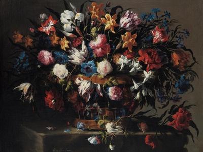 Small Basket of Flowers, 1671