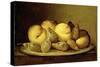 Juan de Arellano / 'Still Life with Fruit', ca. 1660, Spanish School, Canvas, 28,5 cm x 37 cm, ...-Juan de Arellano-Stretched Canvas