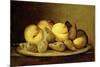 Juan de Arellano / 'Still Life with Fruit', ca. 1660, Spanish School, Canvas, 28,5 cm x 37 cm, ...-Juan de Arellano-Mounted Poster