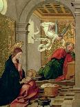 The Annunciation-Juan de Borgona-Laminated Giclee Print