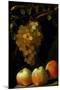 Juan de Espinosa / 'Still life of grapes and apples', 17th century, Spanish School, Oil on canva...-Juan de Espinosa-Mounted Poster