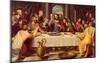 Juan de Juanes (The Last Supper) Art Poster Print-null-Mounted Poster