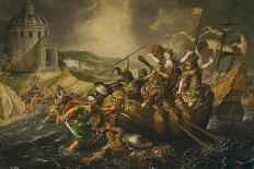 The Fire of Troy, Mid of 17th C-Juan de la Corte-Giclee Print