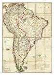 Mapa Geografico de America Meridional, c.1799-Juan De La Cruz Cano Y Olmedilla-Mounted Art Print