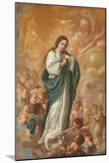 Juan de Valdés Leal / 'Immaculate Conception'. 1682. Oil on canvas.-JUAN DE VALDES LEAL-Mounted Premium Giclee Print