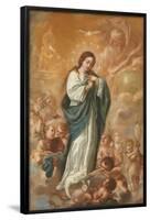 Juan de Valdés Leal / 'Immaculate Conception'. 1682. Oil on canvas.-JUAN DE VALDES LEAL-Framed Poster