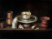 Still Life with Cup of Chocolate or Breakfast with Chocolate, 1640-Juan De Zurbaran-Framed Giclee Print