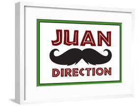 Juan Direction-null-Framed Poster