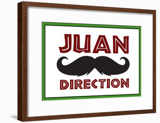 Juan Direction-null-Framed Poster