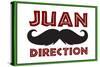 Juan Direction-null-Stretched Canvas