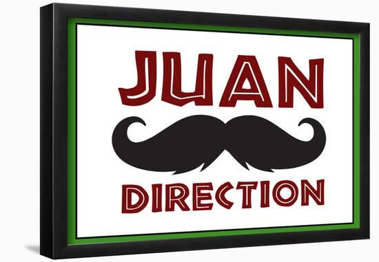 Juan Direction-null-Framed Poster