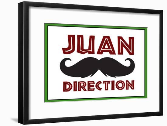 Juan Direction-null-Framed Poster