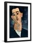 Juan Gris (1887-1927)-Amedeo Modigliani-Framed Giclee Print