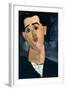 Juan Gris (1887-1927)-Amedeo Modigliani-Framed Giclee Print