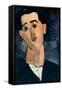 Juan Gris (1887-1927)-Amedeo Modigliani-Framed Stretched Canvas