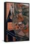 JUAN GRIS/ CUBIST STILL LIFE, 20TH CENTURY. Location: COLEGIO SMITH, NORTHAMPTON-JUAN GRIS-Framed Stretched Canvas