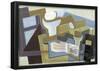 Juan Gris Guitar and Fruit Bowl Still Life Poster-null-Framed Poster