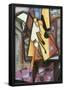 Juan Gris Guitar and Stool Cubism Art Print Poster-null-Framed Poster