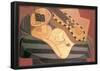 Juan Gris Guitar with Ornaments Cubism Art Print Poster-null-Framed Poster